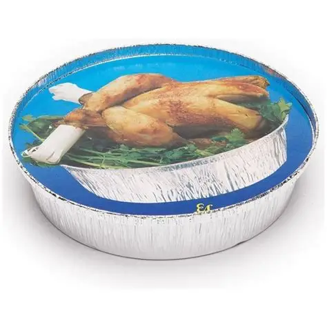 ENVASE ALUMINIO MEDIO POLLO 935CC