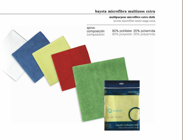 BAYETA PROFESIONAL MICROFIBRAS VERDE 12U