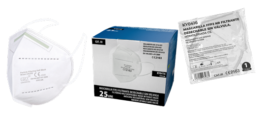 MASCARILLA FFP2 50 UND