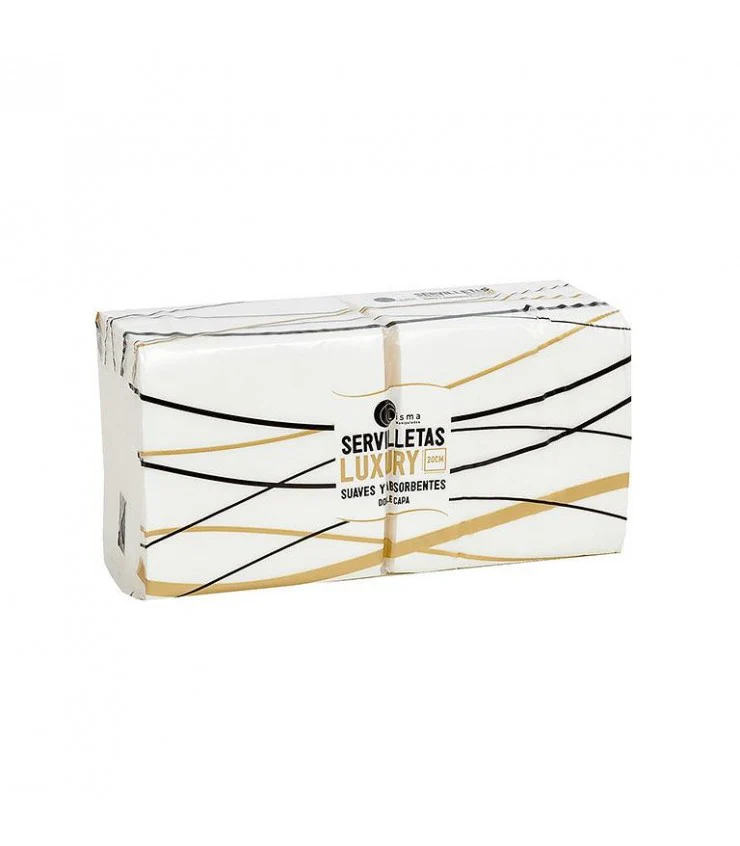 SERVILLETAS 20X20 BLANCA PUNTA 3200UND