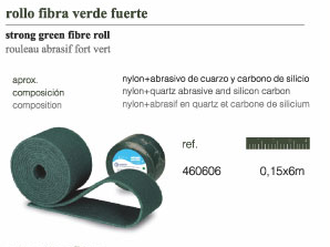 ROLLO ESTROPAJO VERDE EXTRA 6 MTS