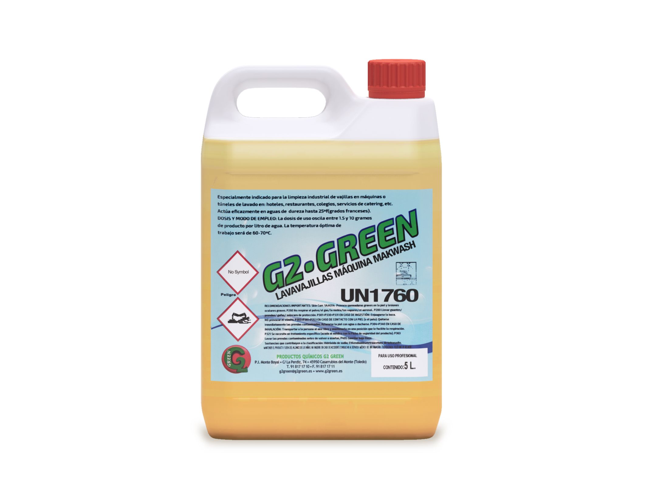 DETERGENTE MAQUINA LAVAVASOS 5L ECO