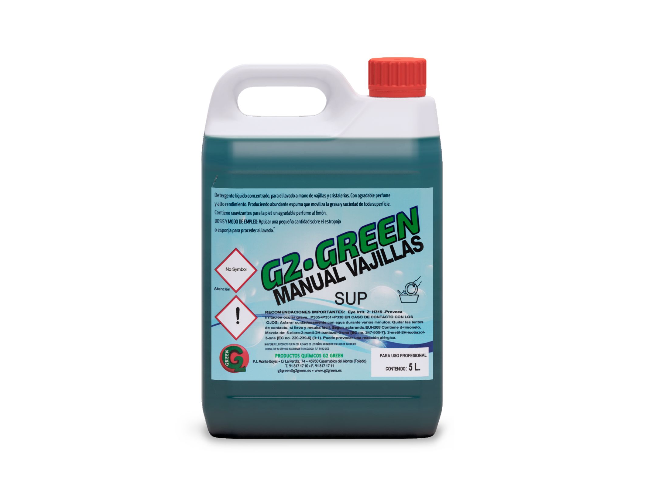 LAVAVAJILLAS MANUAL HANDWASH 5L