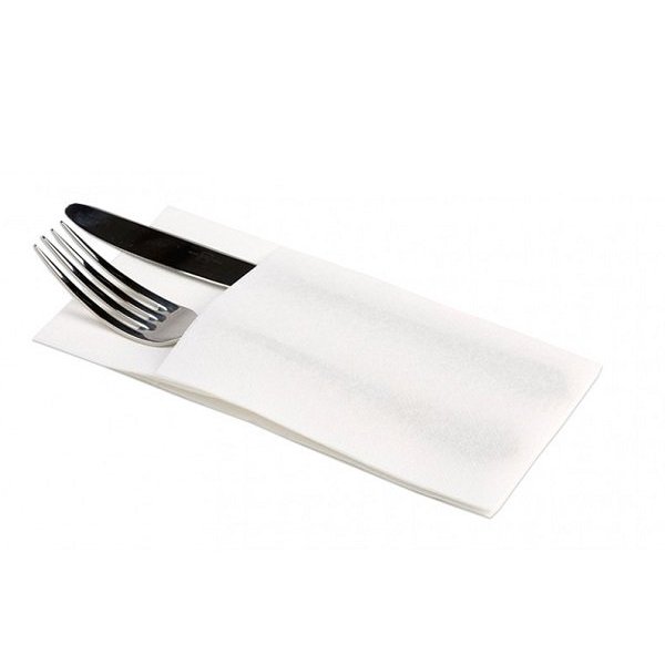 SERVILLETAS 30X40 P/P KANGURO BLANCA 480